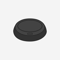 Black Sip Through Lid